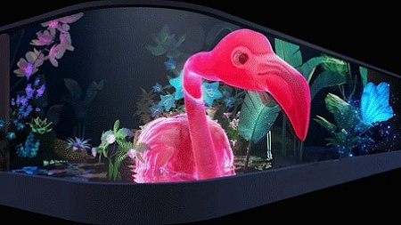 3D-экран для помещения 